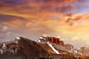 LHASA TIBET POTALA PALACE