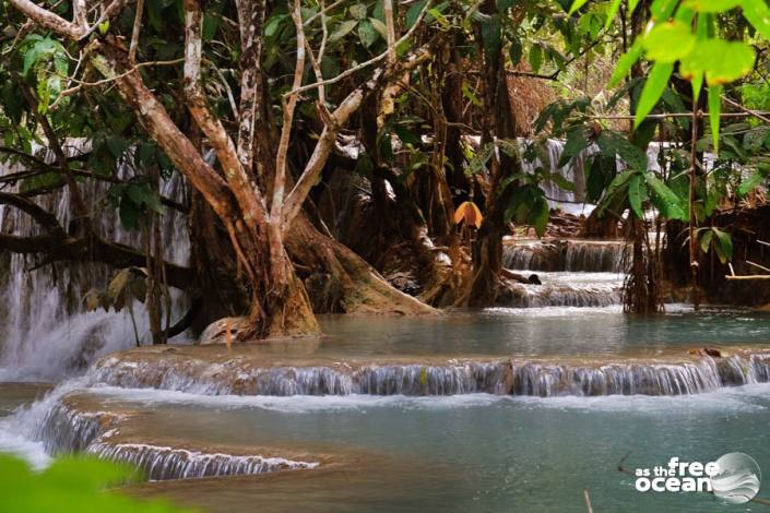 LUANG PRABANG WATERFALL LAOS