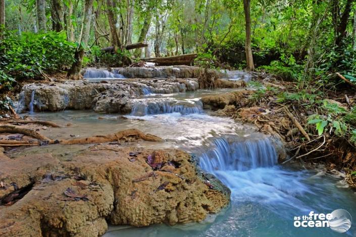 LUANG PRABANG WATERFALL LAOS