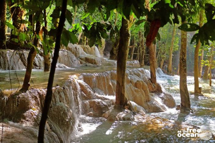 LUANG PRABANG WATERFALL LAOS