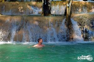 LUANG PRABANG WATERFALL LAOS