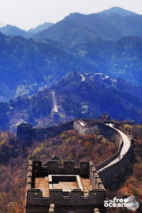 GREAT WALL OF CHINA MUTIANYU SECTION