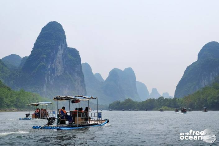 GUILIN LI RIVER AND THE YANGSHUO REGION