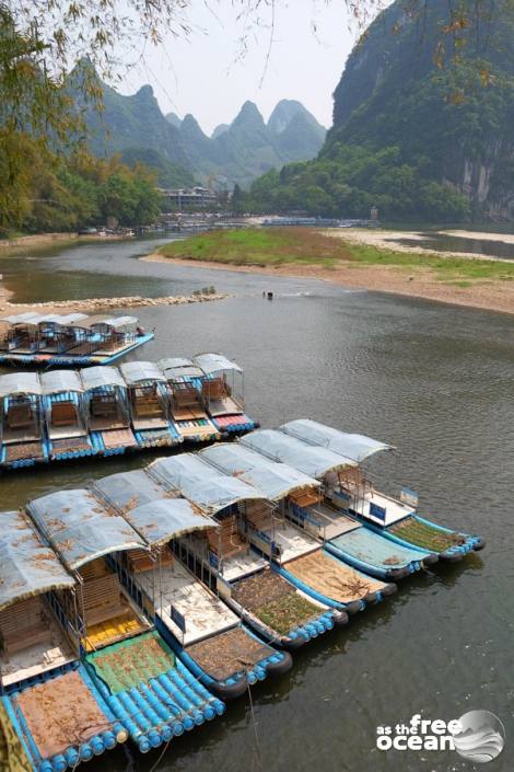 GUILIN LI RIVER AND THE YANGSHUO REGION