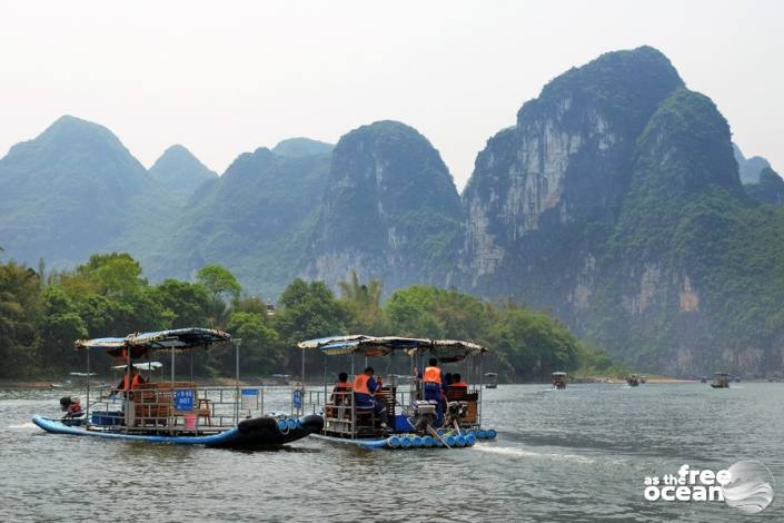 GUILIN LI RIVER AND THE YANGSHUO REGION