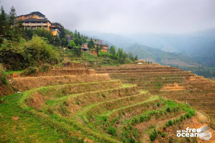 THE LONGJI RICE TERRACES GUILIN CHINA