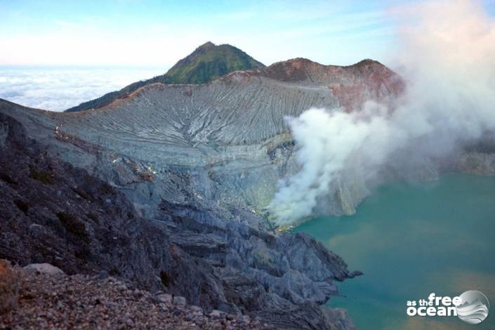 MOUNT IJEN JAVA INDONESIA