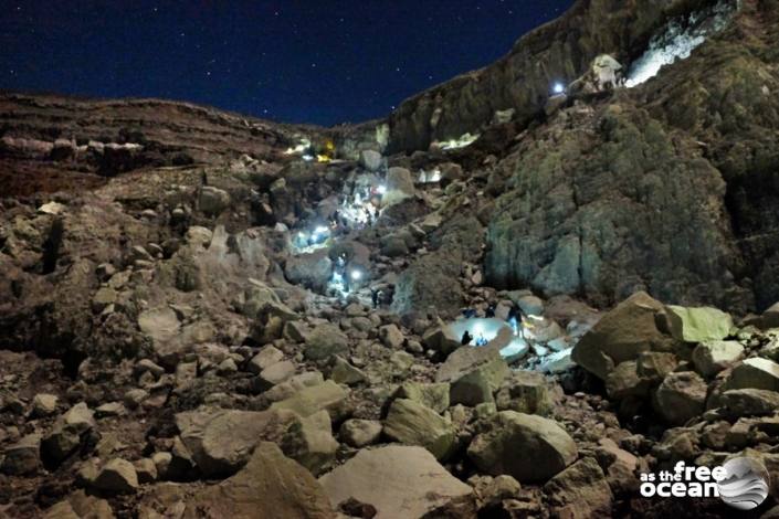 MOUNT IJEN JAVA INDONESIA