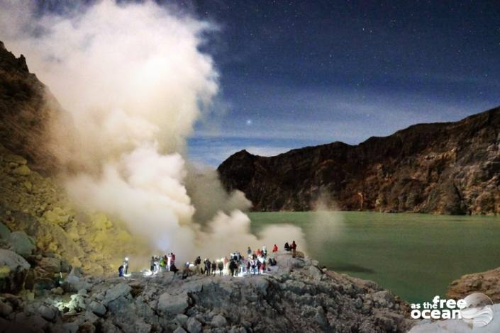 MOUNT IJEN JAVA INDONESIA