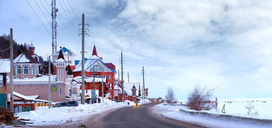 LISTVIANKA RUSSIA BAIKAL LAKE