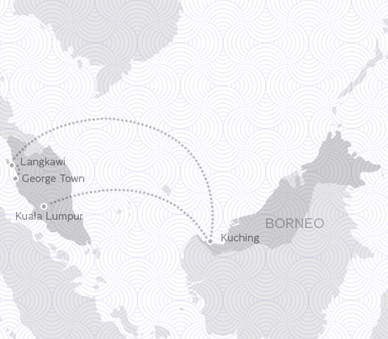 MAP ROUTE MALAYSIA