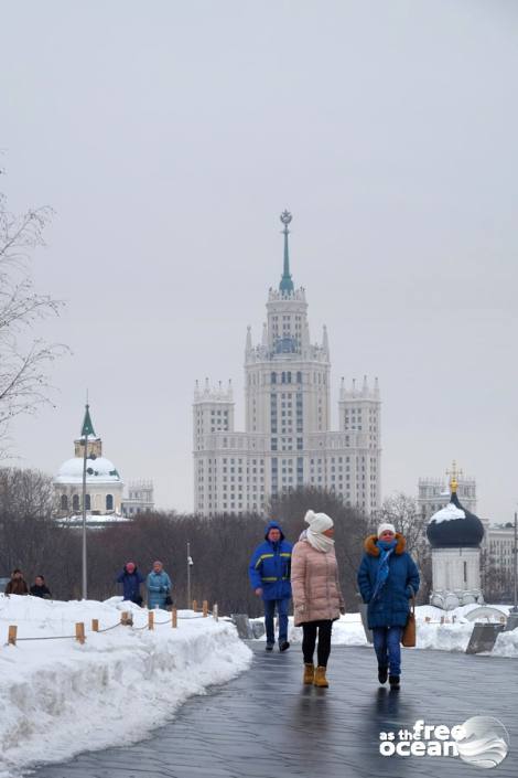 WINTER MOSCOW RUSSIA