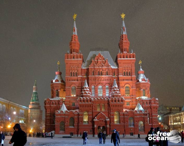 WINTER MOSCOW RUSSIA