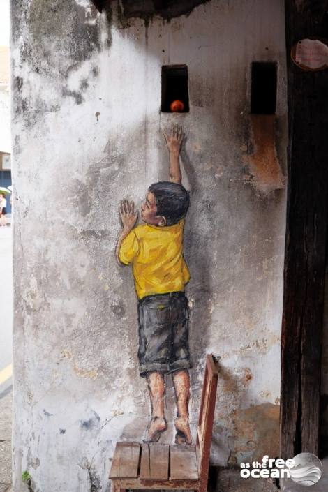 PENANG MALAYSIA STREET ART GEORGETOWN