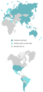 WORLD MAP VISITED MOBILE ENGLISH